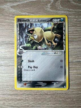Meowth #71/110/Pokemon Holon Phantoms